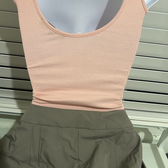 Lulu's Blush Ribbed Top - Picture 4 of 5
